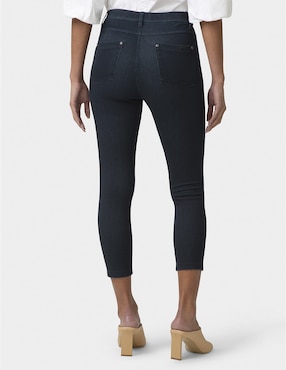 Legging Hue a la cintura alta con botón para mujer