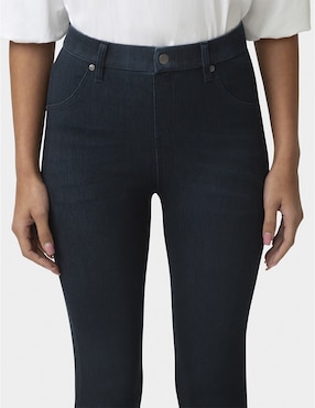 Legging Hue a la cintura alta con botón para mujer