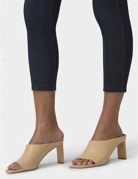 Legging Hue a la cintura alta con botón para mujer