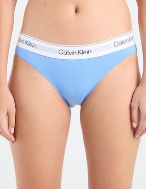 Bikini Calvin Klein de algodón para mujer