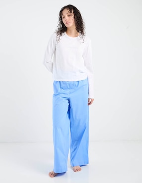 Conjunto pijama Calvin Klein Cotton Poplin para mujer