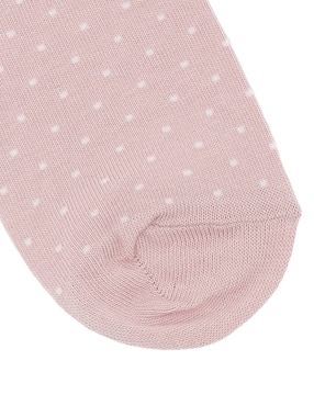 Set de tin comfort Punto Blanco de algodón para mujer 5 pares
