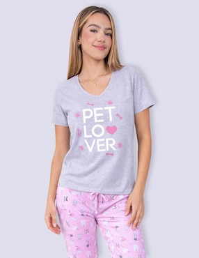 Conjunto pijama Twins para mujer