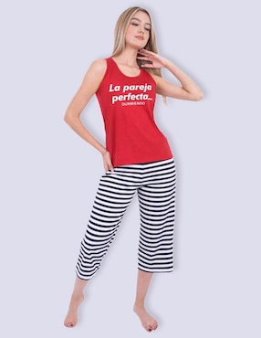Conjunto pijama Twins para mujer