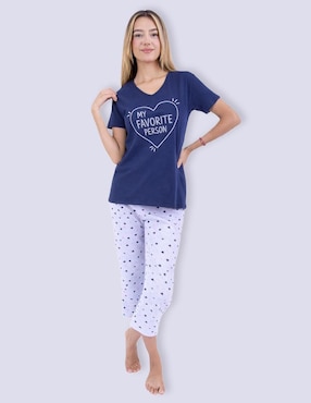 Conjunto pijama Twins para mujer