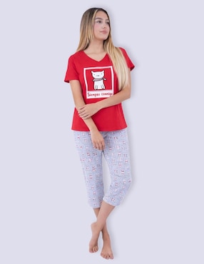 Conjunto pijama Twins para mujer