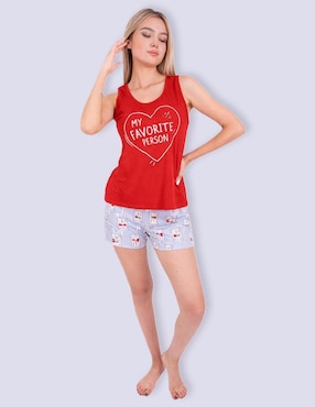Conjunto pijama Twins para mujer