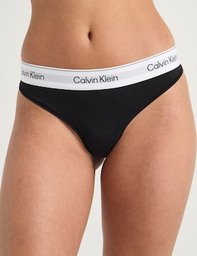 Tanga Calvin Klein de algodón para mujer