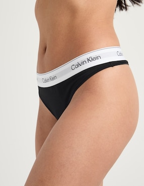 Tanga Calvin Klein de algodón para mujer