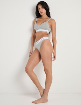Tanga Calvin Klein de algodón para mujer