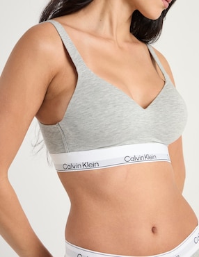 Bralette Calvin Klein copa preformada para mujer