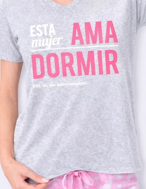 Conjunto pijama Twins para mujer