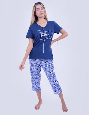 Conjunto pijama Twins para mujer