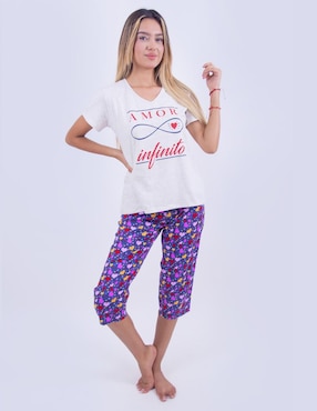 Conjunto pijama Twins para mujer