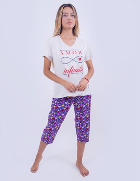 Conjunto pijama Twins para mujer