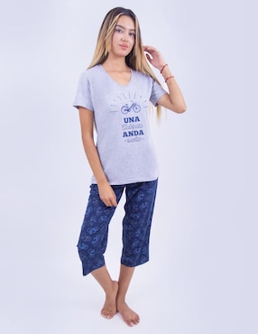 Conjunto pijama Twins para mujer