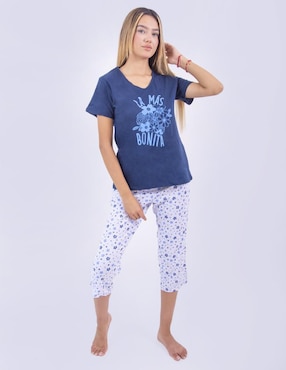 Conjunto pijama Twins para mujer