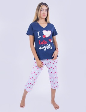 Conjunto pijama Twins para mujer