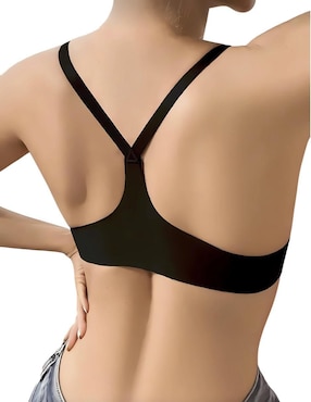 Brassiere corrector Hanna White media copa seamless para mujer