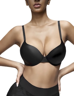 Brassiere balconette Hanna White seamless para mujer