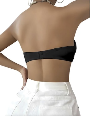 Brassiere strapless Femica media copa para mujer
