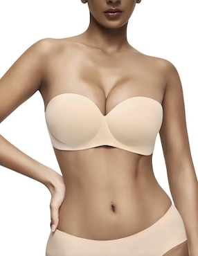 Brassiere strapless Shapely copa removible seamless para mujer