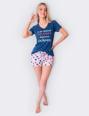 Conjunto pijama Twins para mujer
