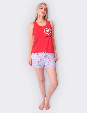 Conjunto pijama Twins para mujer