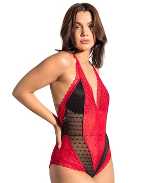 Body Liu Liu escote profundo para mujer