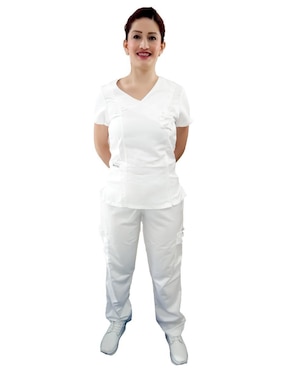 Uniforme Medizin Uniformes Estilo Recto Para Mujer