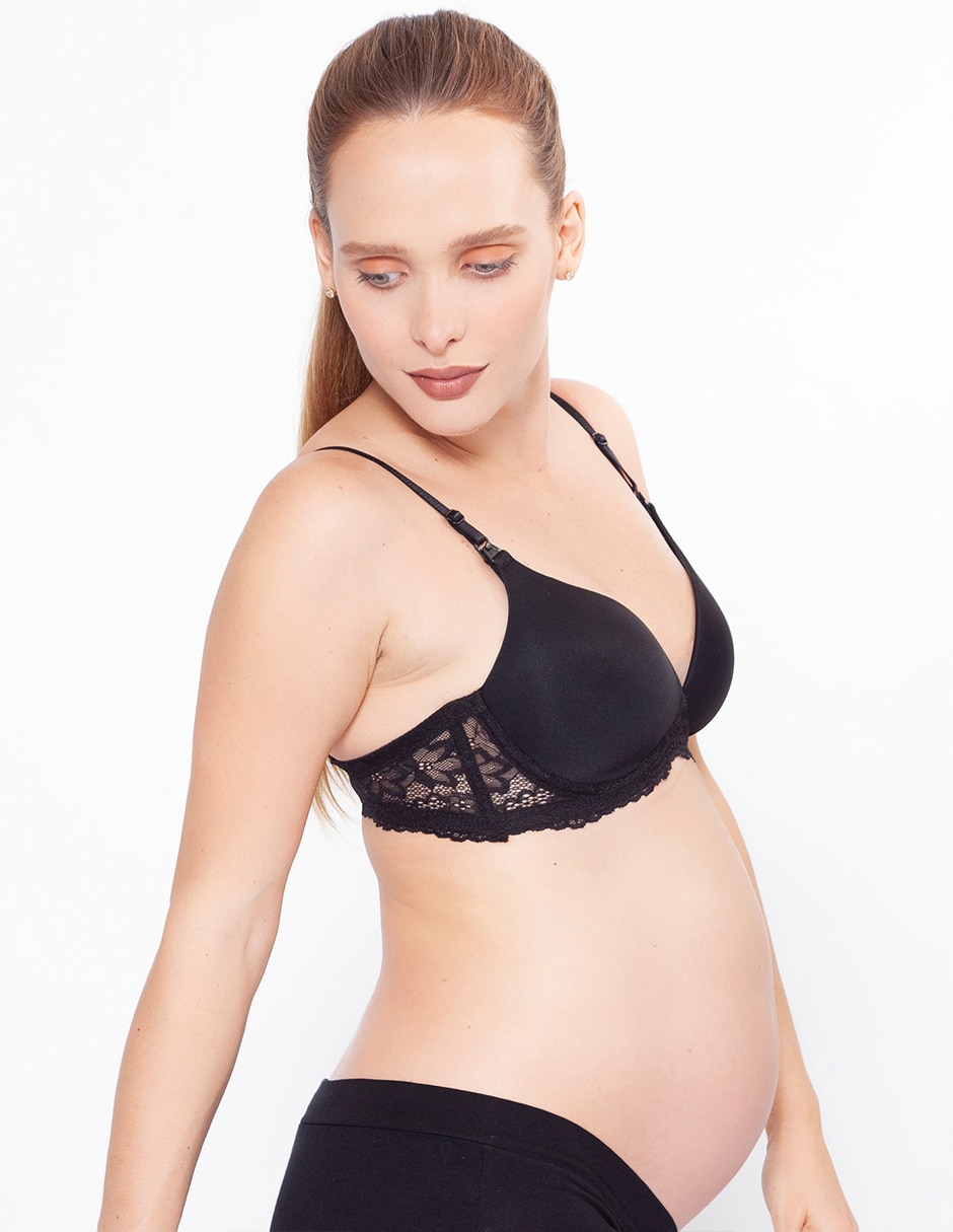 T-shirt bra s copa triangular para mujer 2
