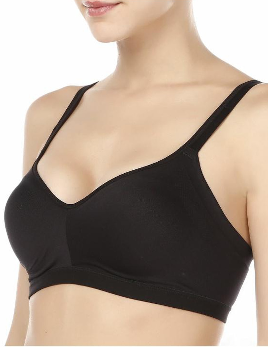 T-shirt bra con copa para mujer 2