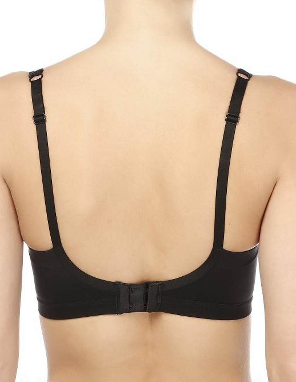T-shirt bra con copa para mujer 4