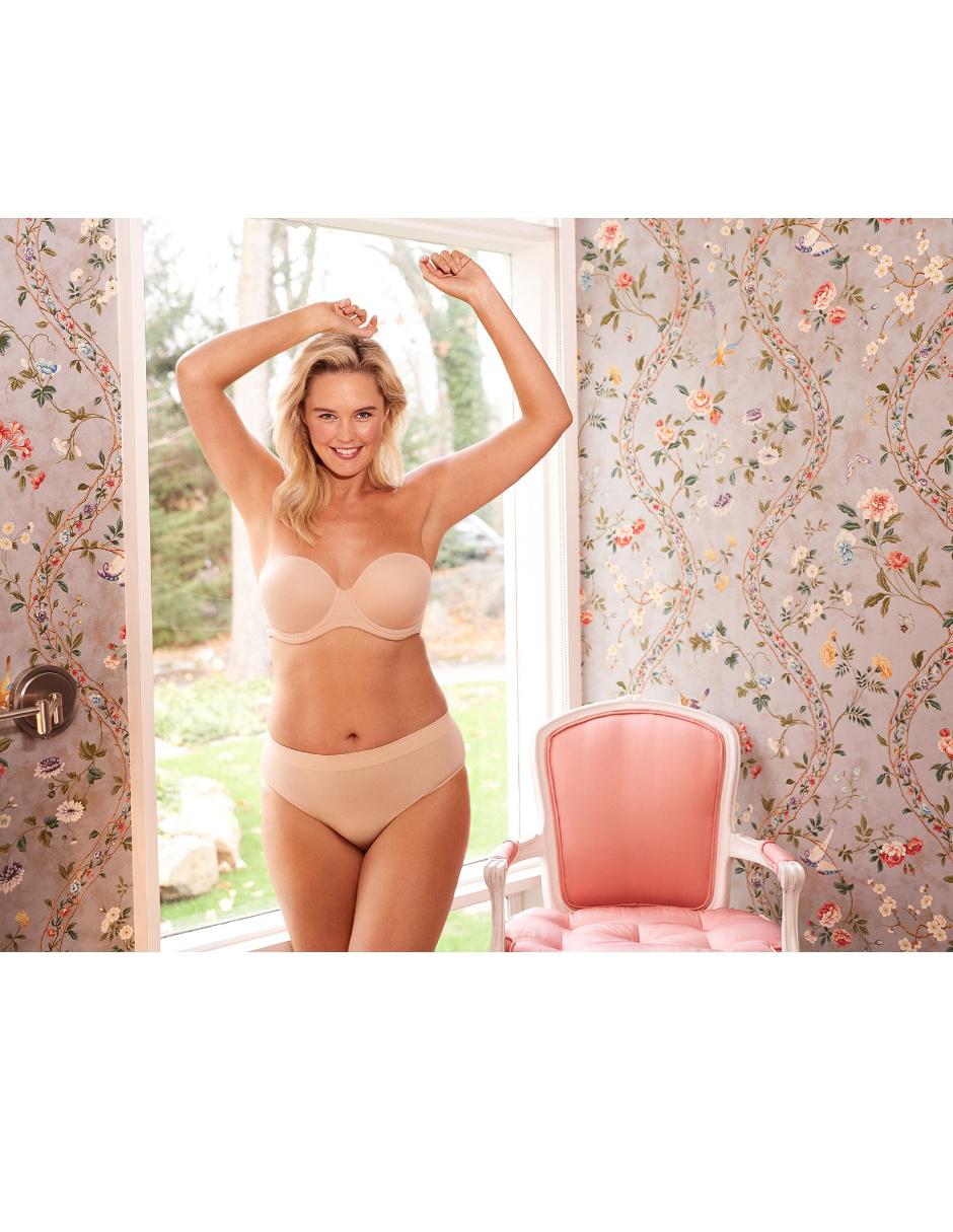 Brassiere strapless con copa para mujer 4