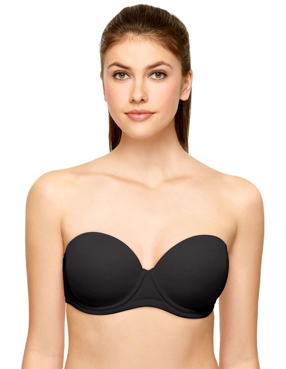 Brassiere strapless con copa para mujer
