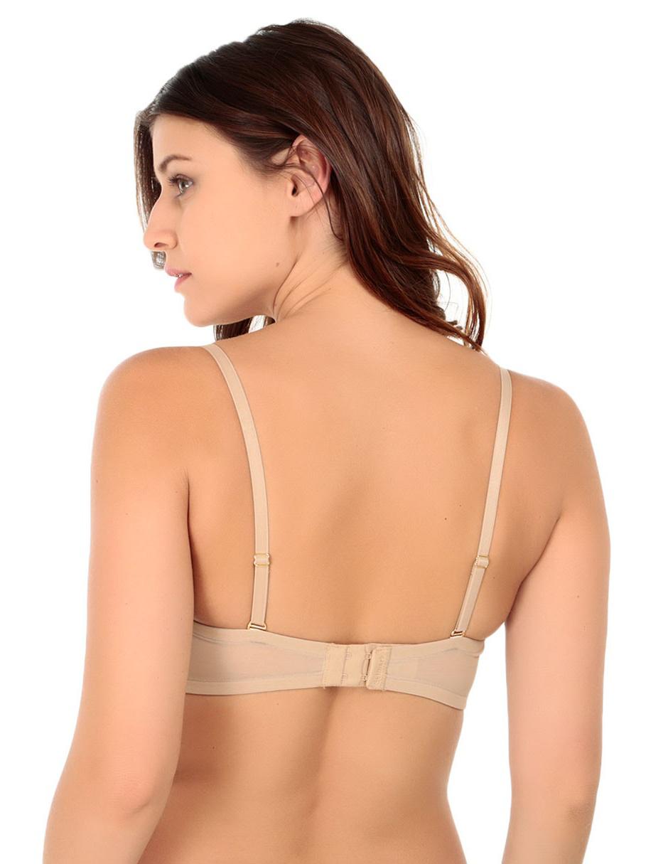 T-shirt bra con copa para mujer 3