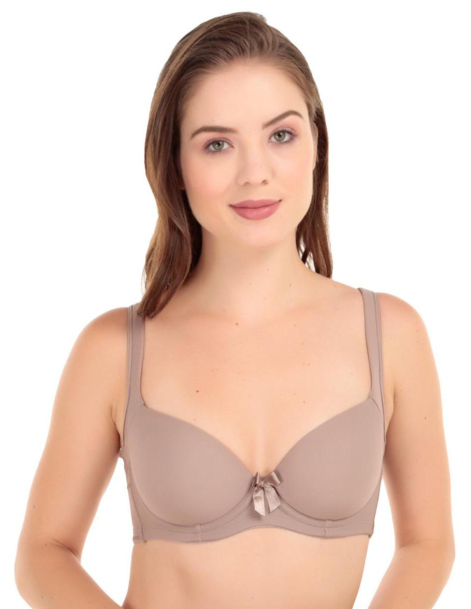 Brassiere peto medio media copa para mujer