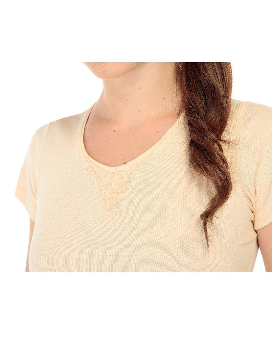 Camiseta cuello redondo manga corta 6