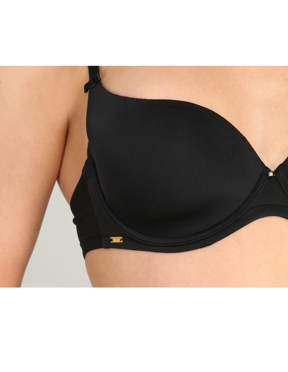 T-shirt bra con copa para mujer 4