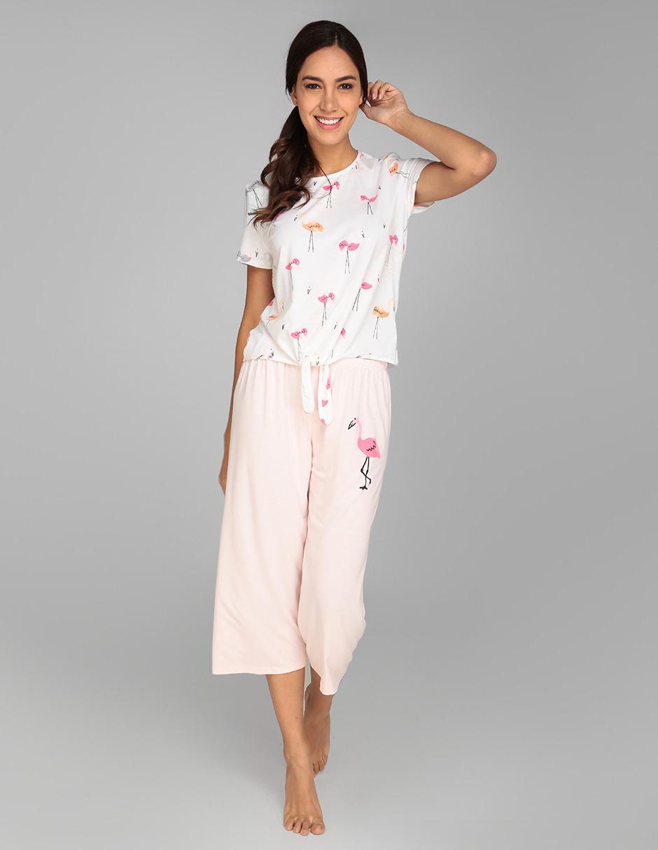 Conjunto pijama Parisinas rosa en Liverpool