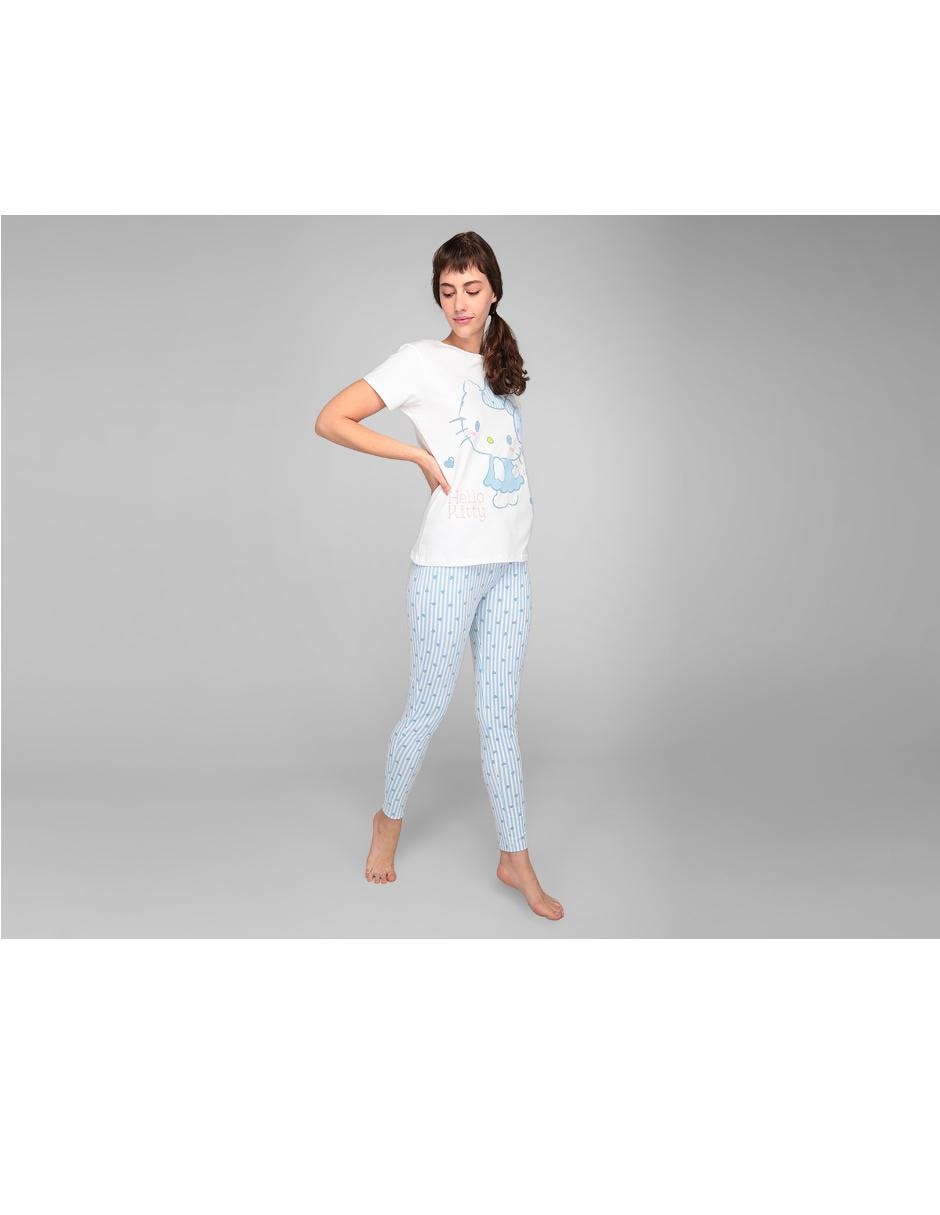 Conjunto pijama Hello Kitty blanco con diseño temático en Liverpool