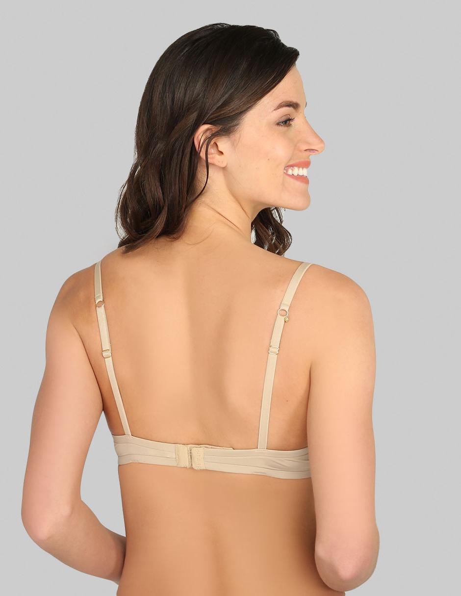 Brassiere plunge copa push up para mujer 3