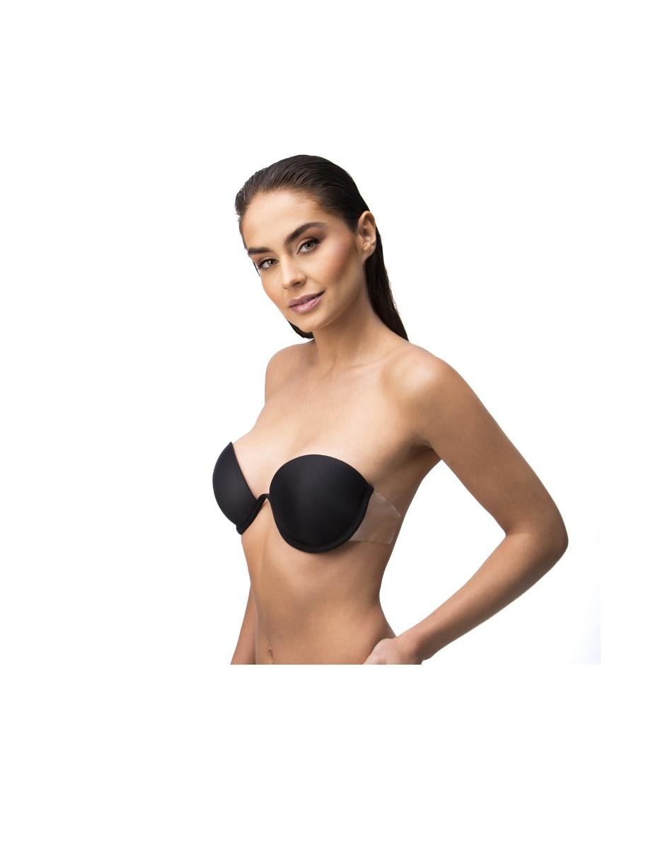 Brassiere strapless con copa para mujer 4