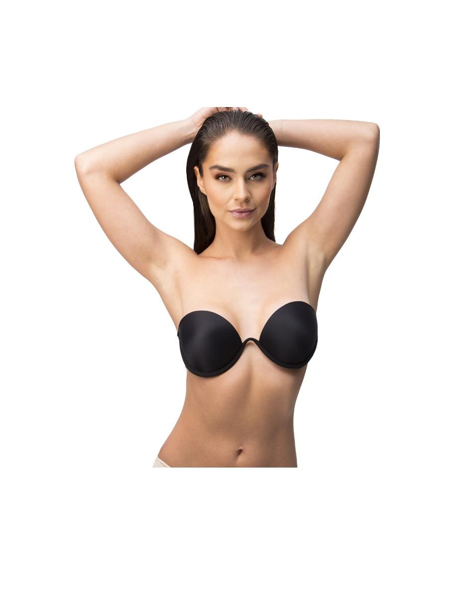Brassiere strapless con copa para mujer 5