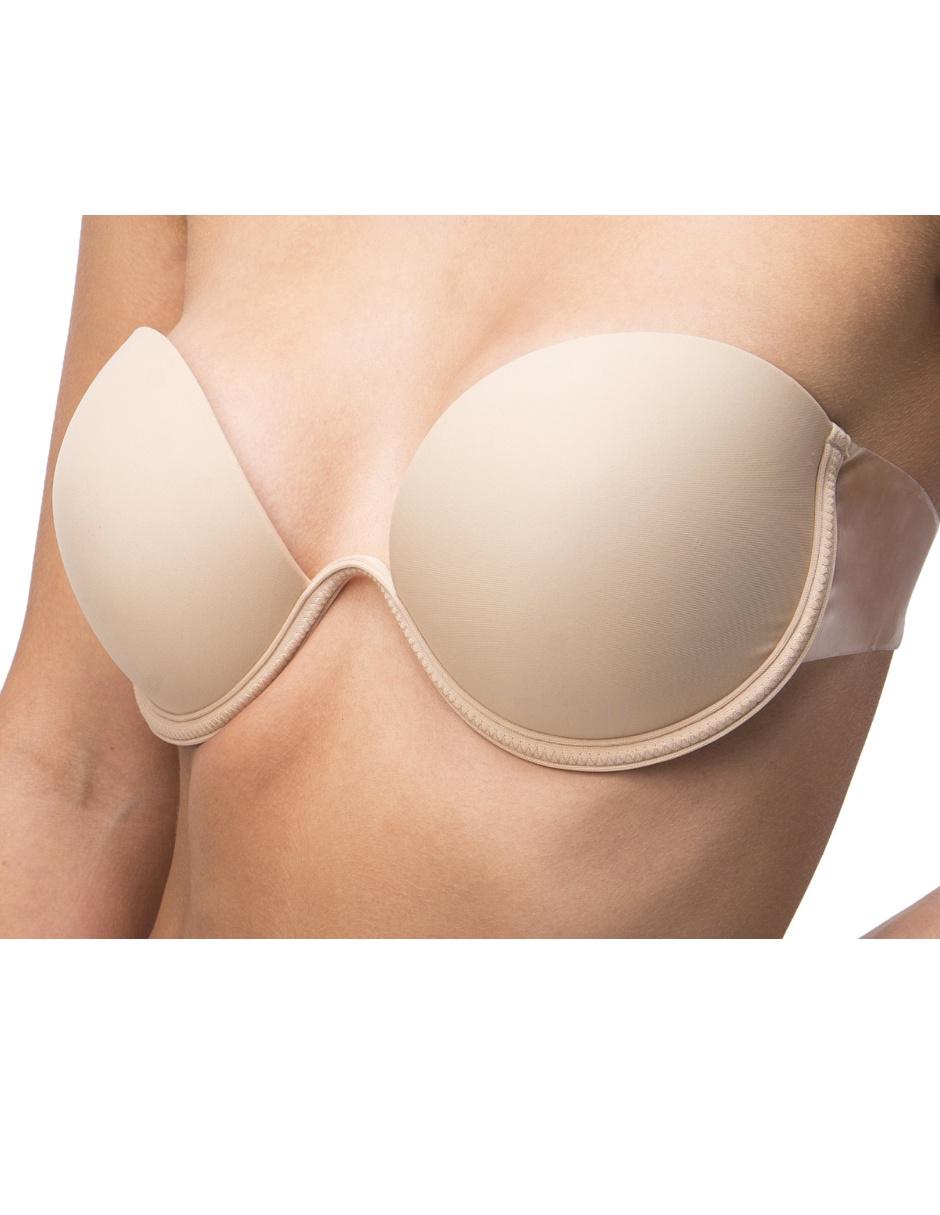 Brassiere strapless con copa para mujer 2