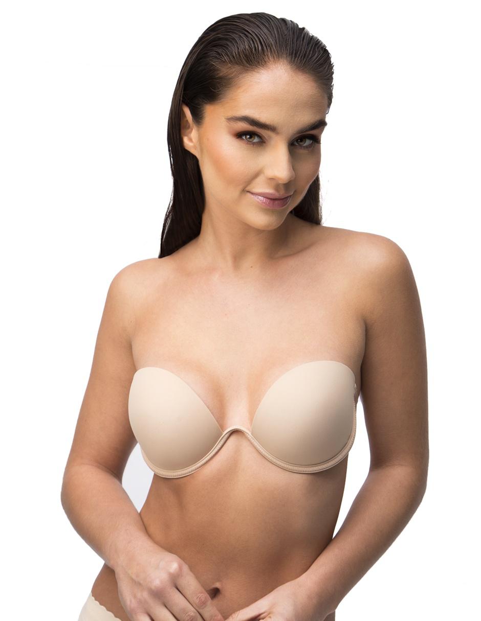 Brassiere strapless con copa para mujer