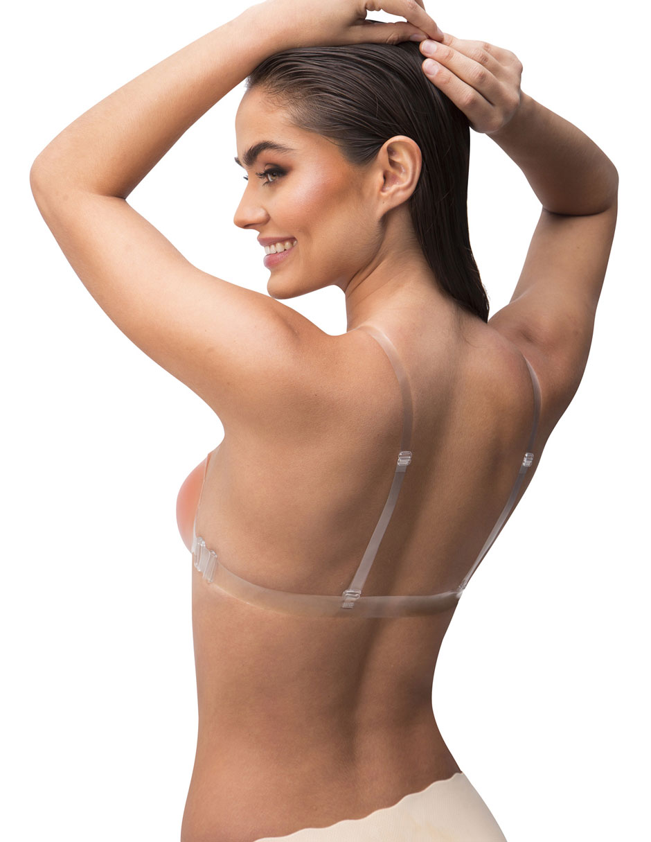 Brassiere strapless con copa para mujer 4