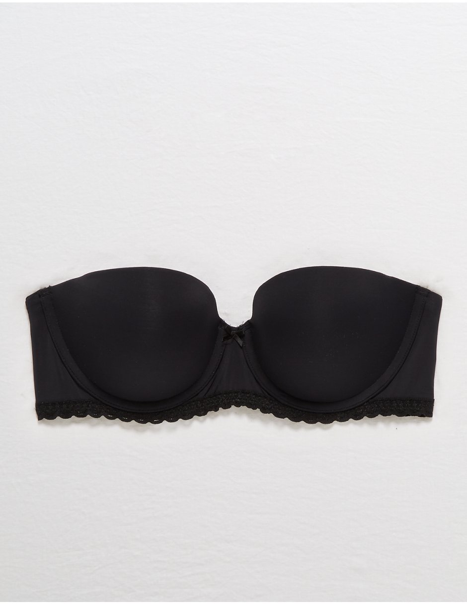 Brassiere strapless copa push up para mujer 6