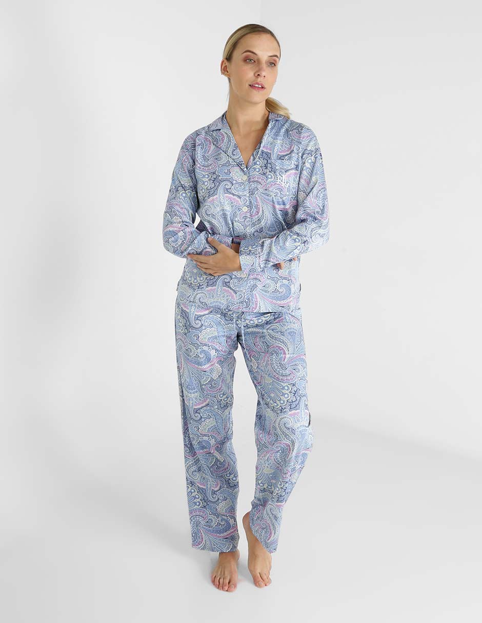 pijama Lauren con diseño paisley | Liverpool.com.mx