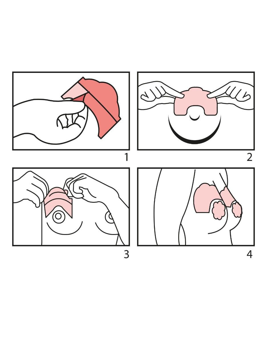 Cubre pezón María Intima 6 pares 4